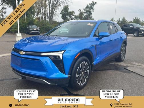 Rip Tide Blue 2024 Chevrolet Blazer EV eAWD LT