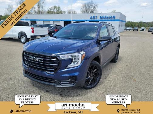Marine Metallic 2023 GMC Terrain SLE