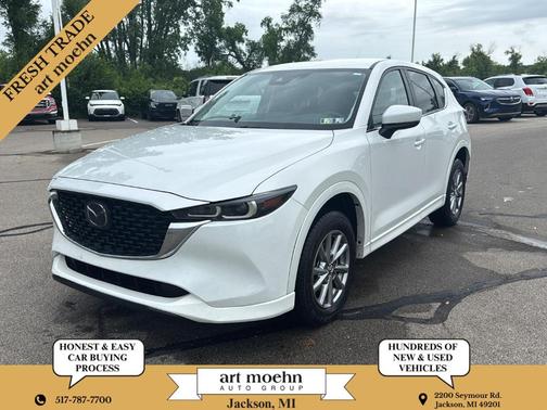 Rhodium White Metallic 2025 Mazda CX-5 Select