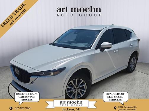 Rhodium White Metallic 2025 Mazda CX-5 Select