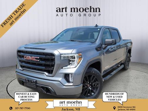 Satin Steel Metallic 2022 GMC Sierra 1500 Limited Elevation