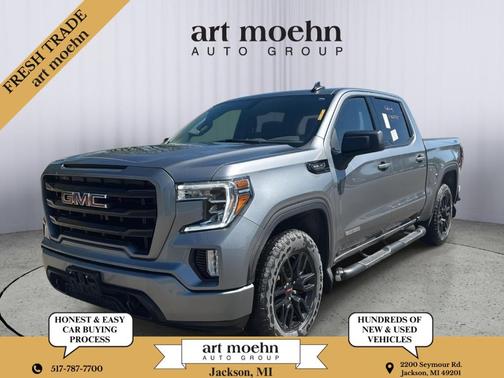 Satin Steel Metallic 2022 GMC Sierra 1500 Limited Elevation