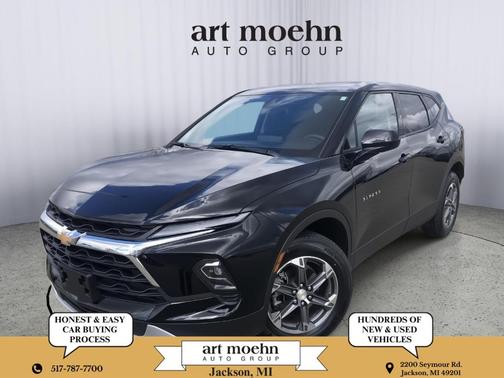 Black 2025 Chevrolet Blazer LT