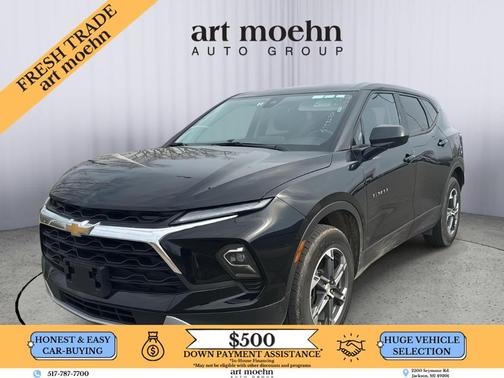 Black 2025 Chevrolet Blazer LT