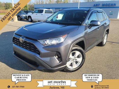 Magnetic Gray Metallic 2021 Toyota RAV4 XLE