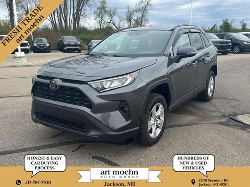 Magnetic Gray Metallic 2021 Toyota RAV4 XLE