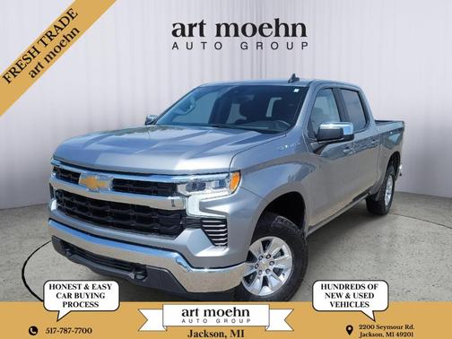 Sterling Gray Metallic 2025 Chevrolet Silverado 1500 LT
