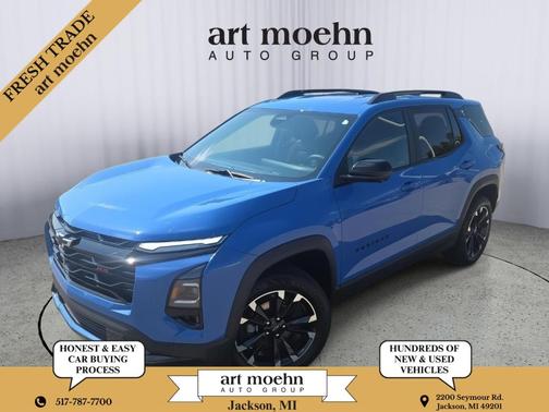 Reef Blue Metallic 2025 Chevrolet Equinox RS