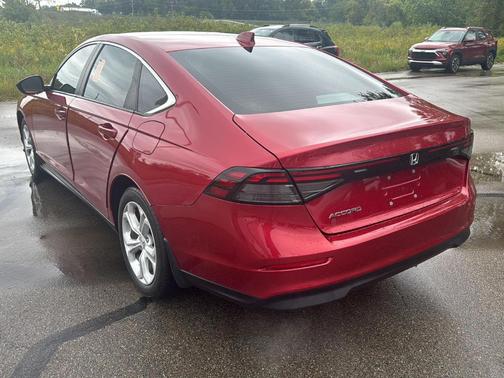 Radiant Red Metallic 2025 Honda Accord LX