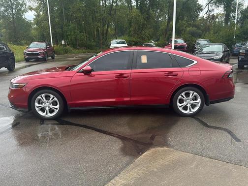 Radiant Red Metallic 2025 Honda Accord LX