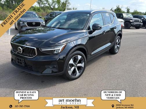 Black Stone 2023 Volvo XC40 B5 Plus Bright Theme