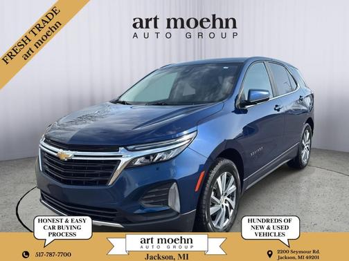 Blue Glow Metallic 2023 Chevrolet Equinox 1LT