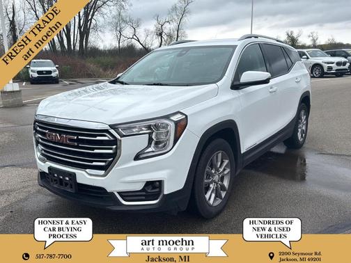 Summit White 2024 GMC Terrain SLT