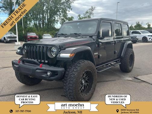 Black Clearcoat 2020 Jeep Wrangler Unlimited Recon