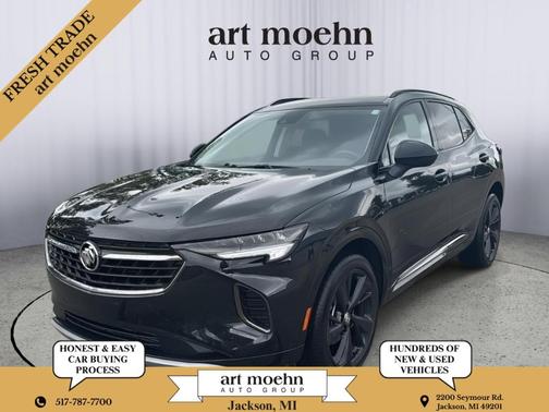 Ebony Twilight Metallic 2023 Buick Envision Preferred
