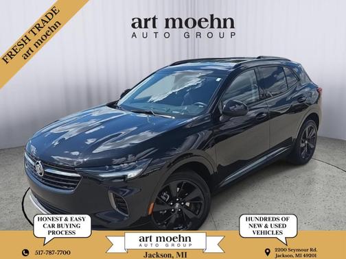 Ebony Twilight Metallic 2023 Buick Envision Preferred