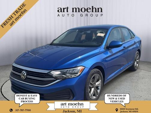 Rising Blue Metallic 2024 Volkswagen Jetta 1.5T SE