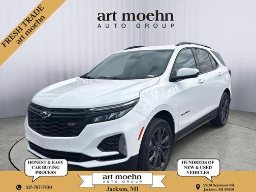 Summit White 2024 Chevrolet Equinox RS