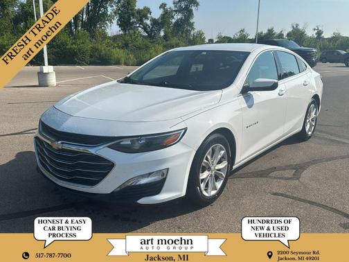 Summit White 2019 Chevrolet Malibu LT