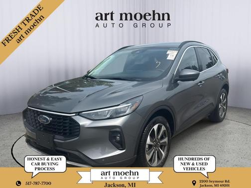 Carbonized Gray Metallic 2024 Ford Escape Platinum