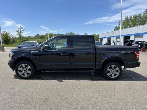 Agate Black Metallic 2019 Ford F-150 XLT