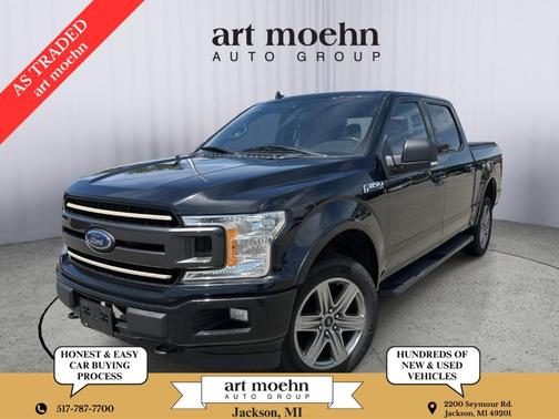Agate Black Metallic 2019 Ford F-150 XLT