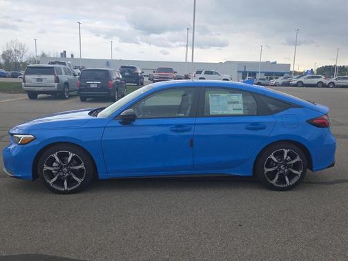 Boost Blue Pearl 2026 Honda Civic Hybrid Sport Touring