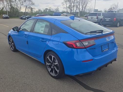 Boost Blue Pearl 2026 Honda Civic Hybrid Sport Touring