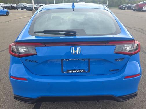 Boost Blue Pearl 2026 Honda Civic Hybrid Sport Touring