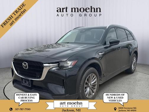 Jet Black Mica 2025 Mazda CX-90 Preferred