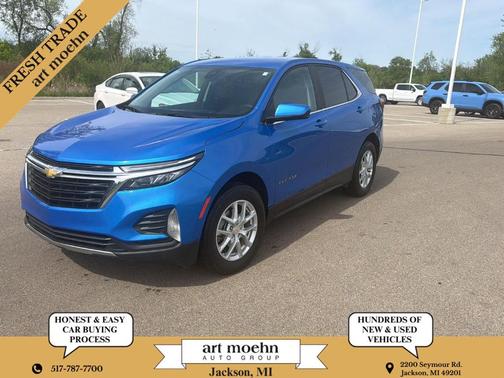 Rip Tide Blue 2024 Chevrolet Equinox LT