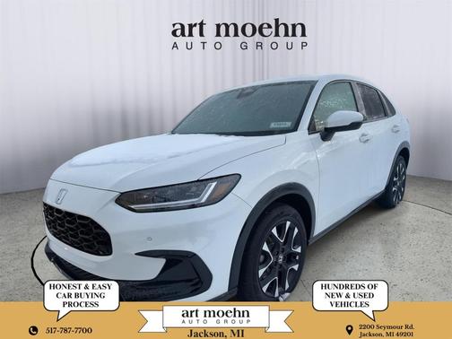 Platinum White Pearl 2026 Honda HR-V EX-L