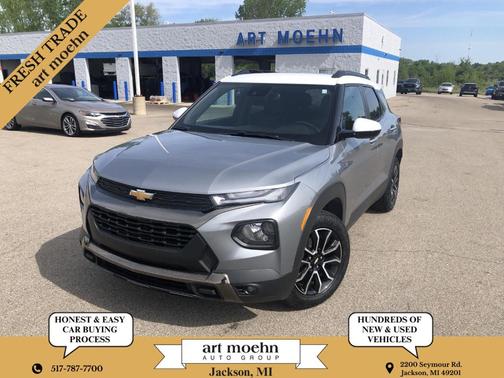 Sterling Gray Metallic 2023 Chevrolet Trailblazer ACTIV