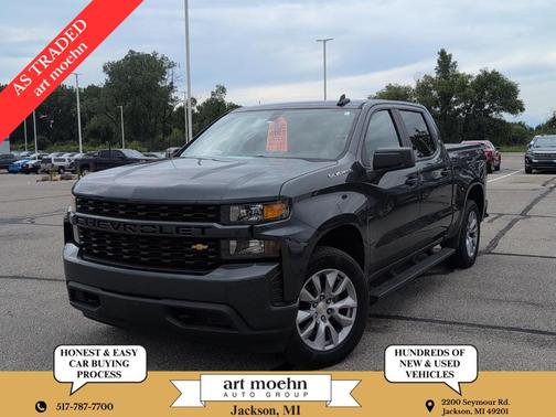 Shadow Gray Metallic 2019 Chevrolet Silverado 1500 Custom