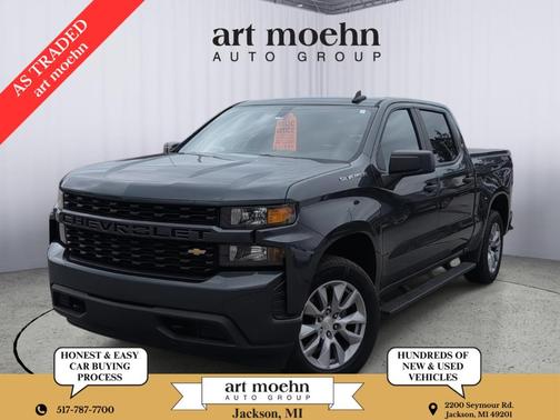 Shadow Gray Metallic 2019 Chevrolet Silverado 1500 Custom