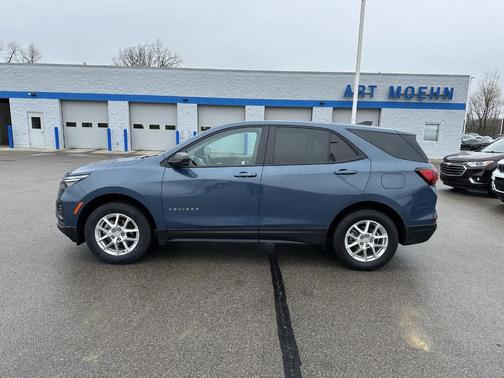 Lakeshore Blue Metallic 2024 Chevrolet Equinox LS