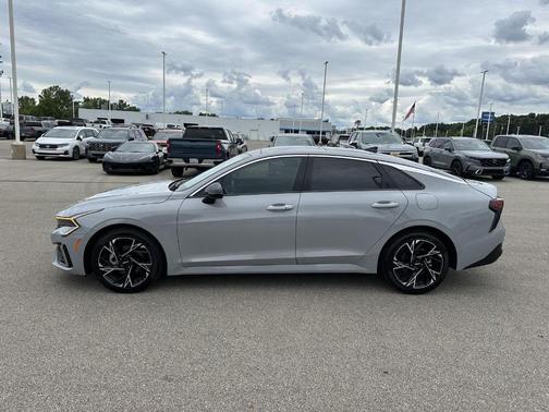 Wolf Gray 2025 Kia K5 GT-Line