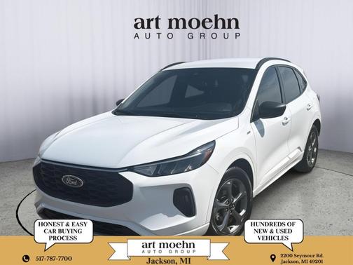 Oxford White 2023 Ford Escape ST-Line