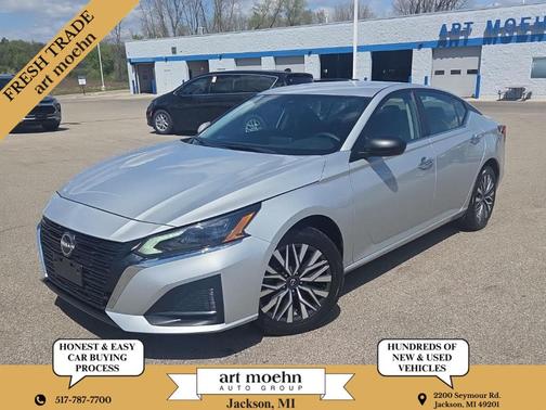 Brilliant Silver Metallic 2024 Nissan Altima 2.5 SV