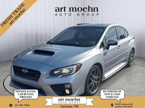 Ice Silver Metallic 2016 Subaru WRX STI Limited