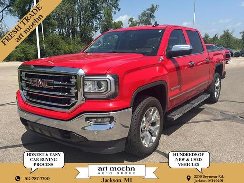 Cardinal Red 2018 GMC Sierra 1500 SLT
