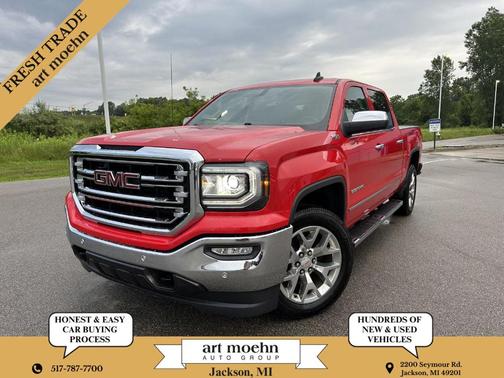 Cardinal Red 2018 GMC Sierra 1500 SLT