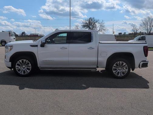 White Frost Tri-Coat 2021 GMC Sierra 1500 Denali