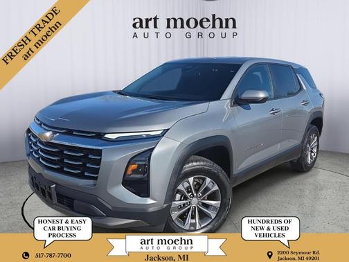 Sterling Gray Metallic 2025 Chevrolet Equinox LT