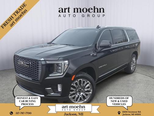 Onyx Black 2023 GMC Yukon XL Denali Ultimate