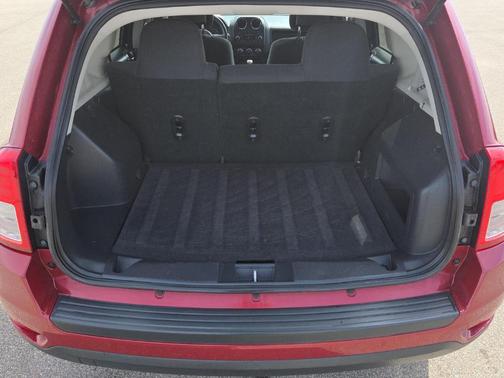 Deep Cherry Red Crystal Pearl 2012 Jeep Compass Latitude