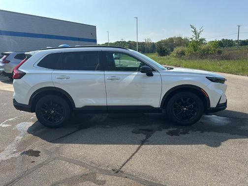 Platinum White Pearl 2023 Honda CR-V Hybrid Sport