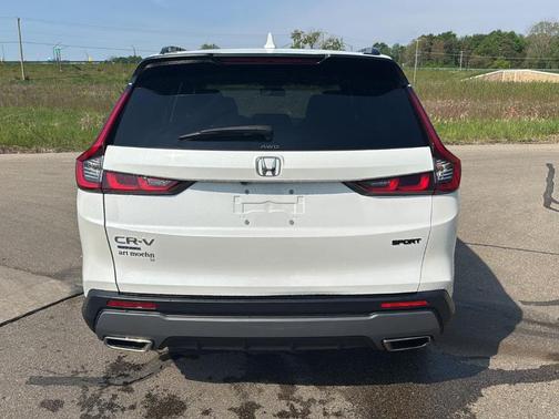 Platinum White Pearl 2023 Honda CR-V Hybrid Sport