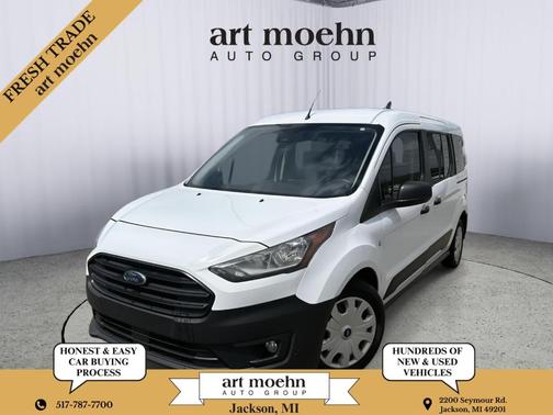 Frozen White 2020 Ford Transit Connect XL