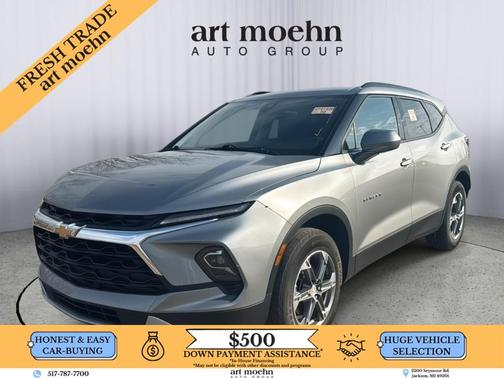 Sterling Gray Metallic 2023 Chevrolet Blazer 2LT